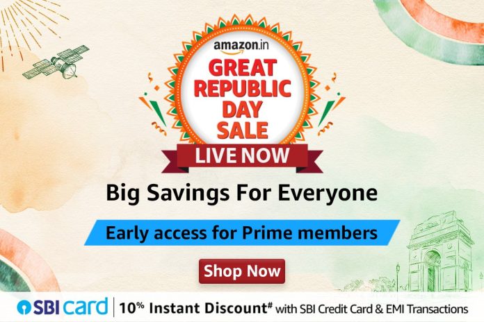 Amazon Great Indian Republic Day Sale Live Updates: Top Deals Available for Prime Members