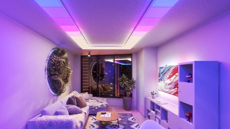 Nanoleaf Skylight smart ceiling fixture works with Matter