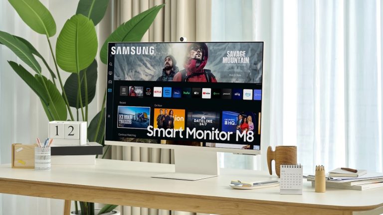 The Samsung Smart Monitor M80D is excellent for both work and play