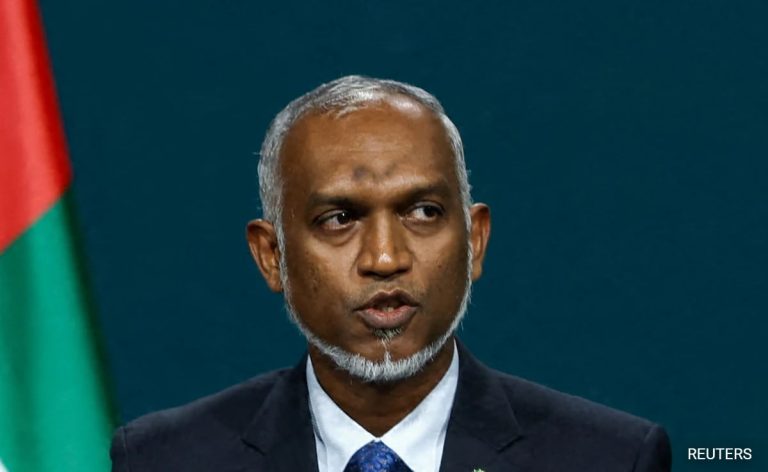 Maldives President Amid Row With India