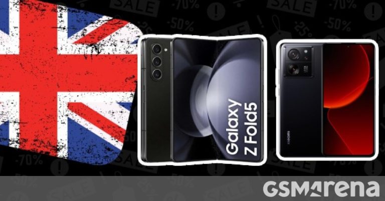 Seize a Samsung Galaxy Z Fold5 or Xiaomi 13T Professional from Amazon UK
