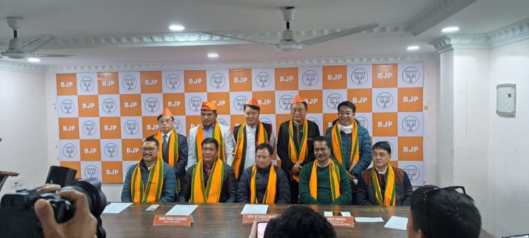 4 Arunachal MLAs Change Forward Of Polls, BJP Now Has 56/60 Meeting Seats