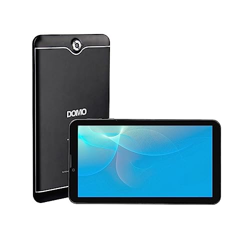 DOMO Slate S3 OS4 3G+WiFi Pill, 7 inch Show, 1GB RAM, 8GB ROM, Twin SIM Slot, CPU, GPS Bluetooth, QuadCore (Black)