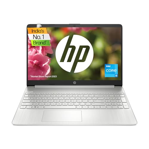 HP Laptop computer 15, twelfth Gen i3-1215U, 15.6-inch (39.6 cm), FHD, Anti-Glare, 8GB DDR4, 512GB SSD, Intel UHD Graphics, Twin Audio system, (Win 11, MSO 2021, Silver, 1.69 kg), 15s-fy5006TU
