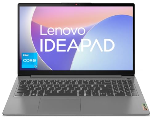 Lenovo IdeaPad Slim 3 twelfth Gen Intel Core i3 15.6″ (39.6cm) FHD 250 Nits Skinny and Mild Laptop computer (8GB/256GB SSD/Home windows 11/Workplace 2021/Alexa Constructed-in/3 Month Sport Move/Gray/1.62Kg), 82RK00XDIN