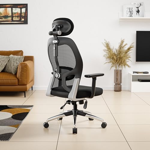 Inexperienced Soul New York Excellent Workplace Chair, Excessive Again Mesh Ergonomic House Workplace Desk Chair with 2D Adjustable Armrests & Lumbar Assist (NY Excellent (Black))