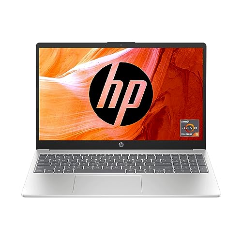HP Laptop computer 15, AMD Ryzen 5 7520U, 15.6-inch (39.6 cm), FHD, 16GB LPDDR5, 512GB SSD, AMD Radeon Graphics, FPR, FHD Digicam w/Privateness Shutter, Backlit KB (Win 11, MSO 2021, Silver, 1.59 kg), fc0031AU