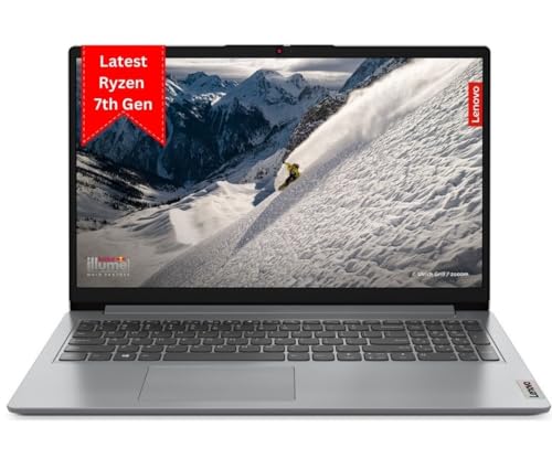 Lenovo IdeaPad 1 AMD Ryzen 3 7320U 15.6″ HD Skinny and Gentle Laptop computer (8 GB/512GB SDD/Home windows 11 Dwelling/1Yr Guarantee/Cloud Gray/1.58Kg), 82VG00EVIN