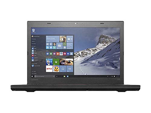 Lenovo (Renewed Assume Pad T460 14-Inch Laptop computer (6Th Gen Core-6300U/8Gb/256Gb/Home windows 10/Built-in Graphics),Black,Intel