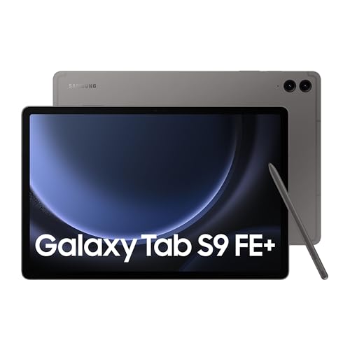 (Refurbished) Samsung Galaxy Tab S9 FE+ 31.50 cm (12.4 inch) Show, RAM 12 GB, ROM 256 GB Expandable, S Pen in-Field, Wi-Fi, IP68 Pill, Grey
