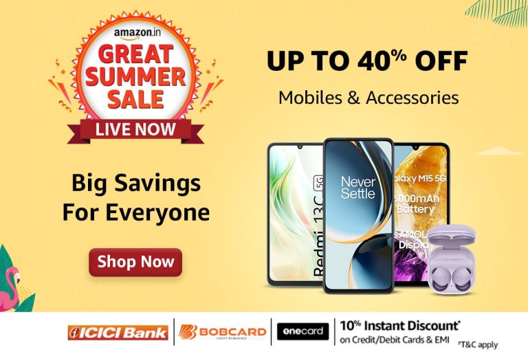 Amazon Nice Summer time Sale 2024: Finest Offers on Smartphones Beneath Rs. 50,000