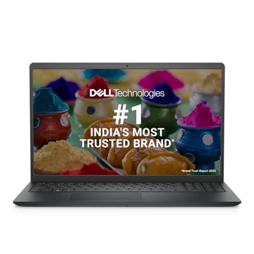 Dell 15 Laptop computer, thirteenth Gen Intel Core i3-1305U Processor, 8GB DDR4, 512GB SSD, 15.6″ (39.62cm)FHD 120Hz 250 nits Show, Intel UHD GraphicsWin 11 + MSO’21, 15 Months McAfee, Black, Skinny & Gentle- 1.66kg