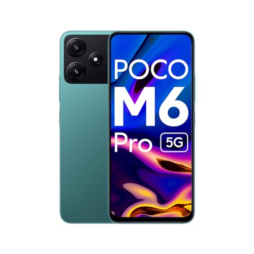 POCO M6 Professional 5G (Forest Inexperienced, 4GB RAM, 128GB Storage)