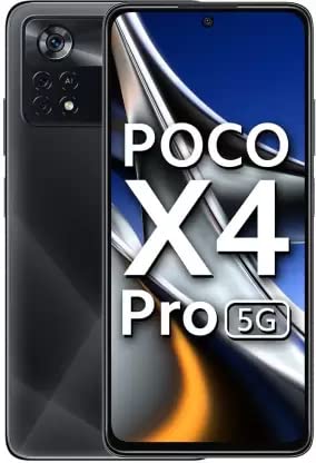 POCO X4 Professional 5G (Laser Black, 6GB RAM 64GB Storage)