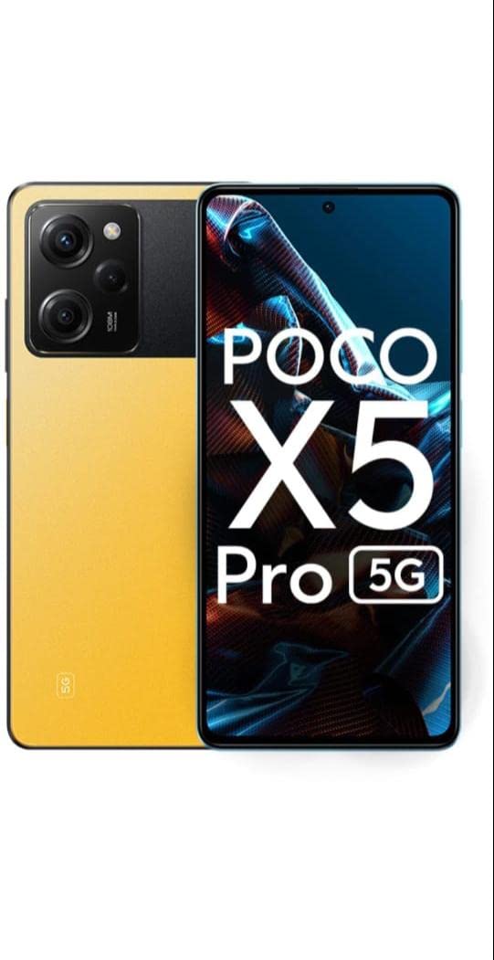 POCO X5 Professional 5G (Yellow, 128 GB) (6 GB RAM)