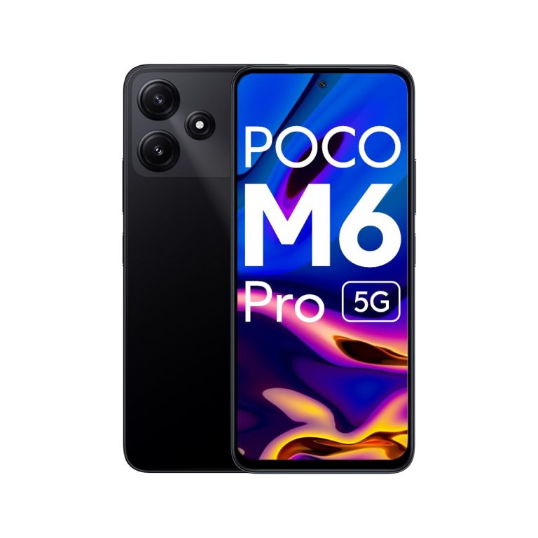 POCO M6 Professional 5G (128 GB) (6 GB RAM) (Energy Black)