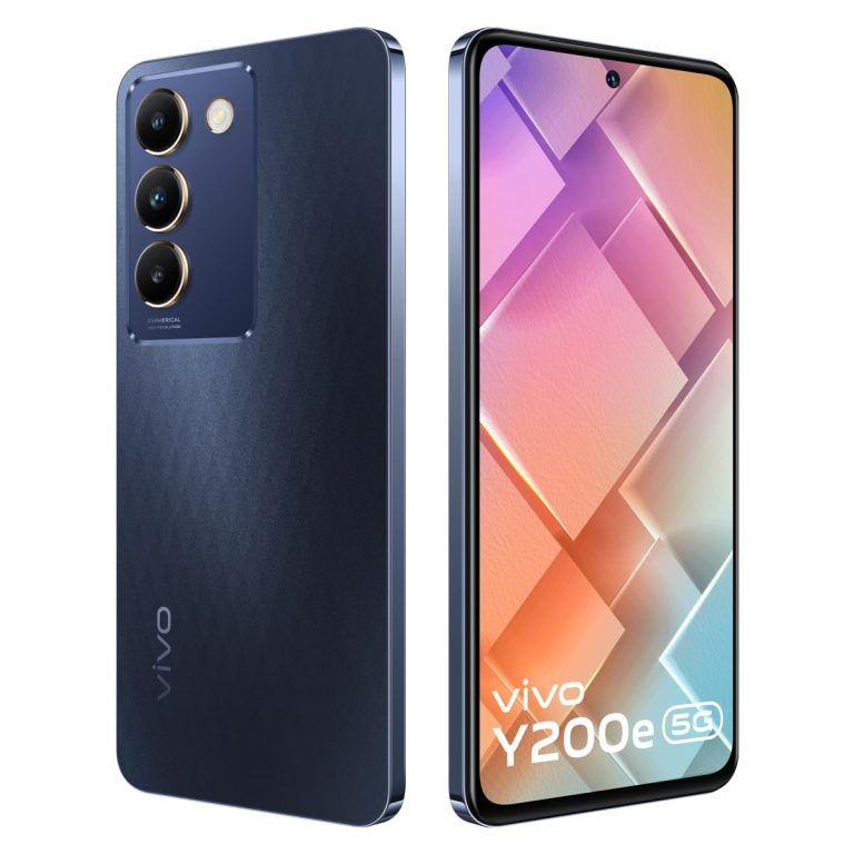 Vivo Y200e 5G (Black Diamond, 8GB RAM, 128GB Storage) with No Value EMI/Extra Change Gives