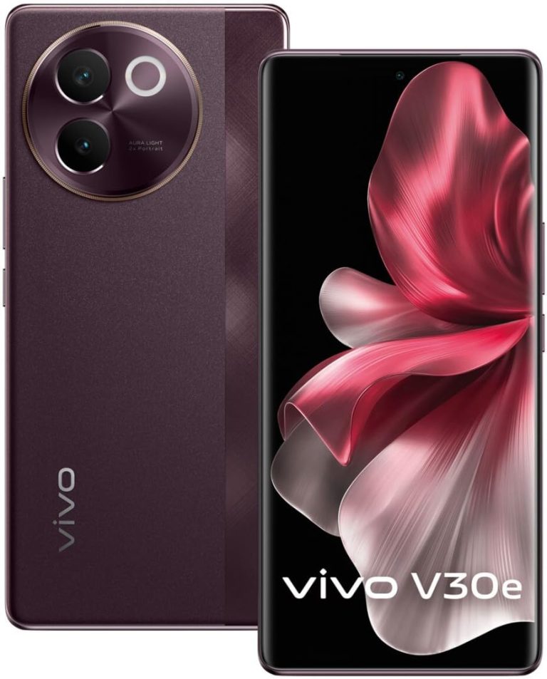 Vivo V30e 5G Smartphone (Velvet Pink, 8GB RAM, 128GB Storage)