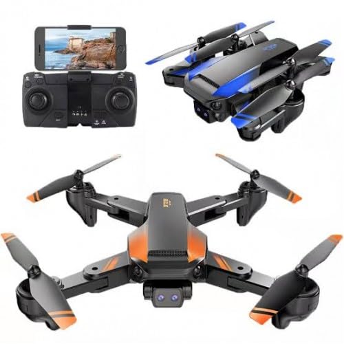 Ascetic 4 Digital camera Drone Foldable GPS FPV Drone with 1080P HD 4k Digital camera Stay Video for Freshmen, RC Quadcopter with GPS Return House, Comply with, Gesture Management, Auto Hover & 5G Wifi Transmission (Drone Air)