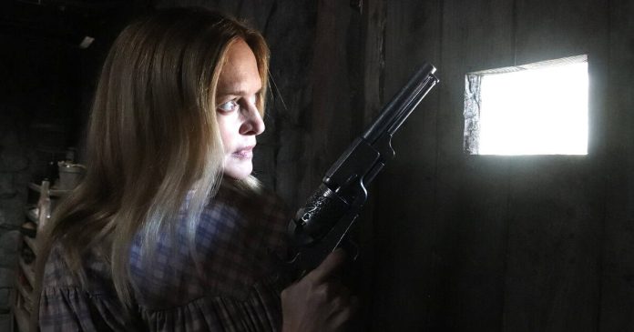 A trailer offers a look at the horror Western Place of Bones, starring Heather Graham, Tom Hopper, and Corin Nemec