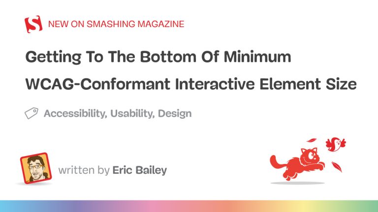 Getting To The Backside Of Minimal WCAG-Conformant Interactive Ingredient Measurement — Smashing Journal