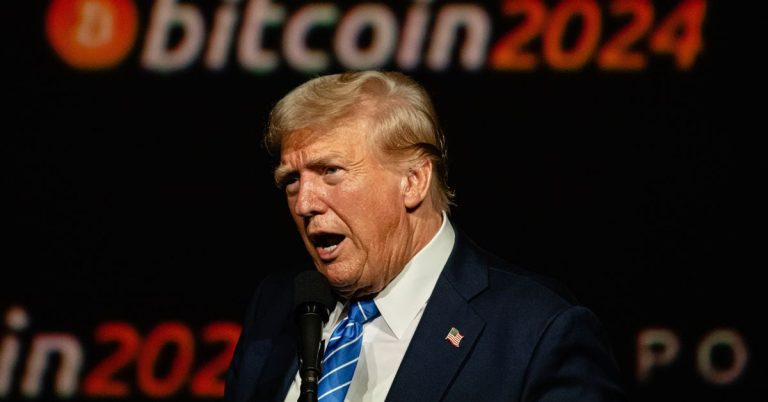 In Donald Trump’s Personal Phrases – a Partial Transcript of His Bitcoin 2024 Speech