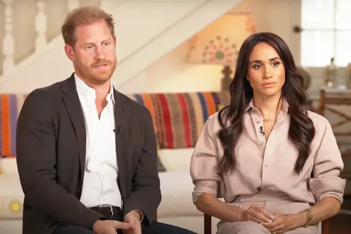 Meghan and Harry on CBS