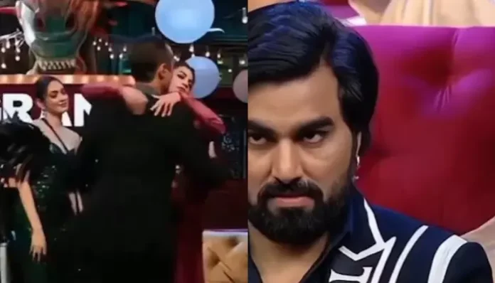 BB OTT 3: Ranvir Shorey Kisses Kritika Malik In Viral Video, Armaan Malik Gives Him A Death Stare