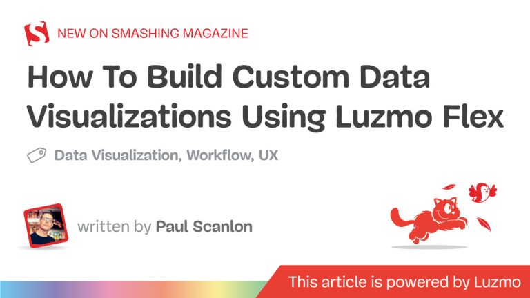 How To Construct Customized Knowledge Visualizations Utilizing Luzmo Flex — Smashing Journal